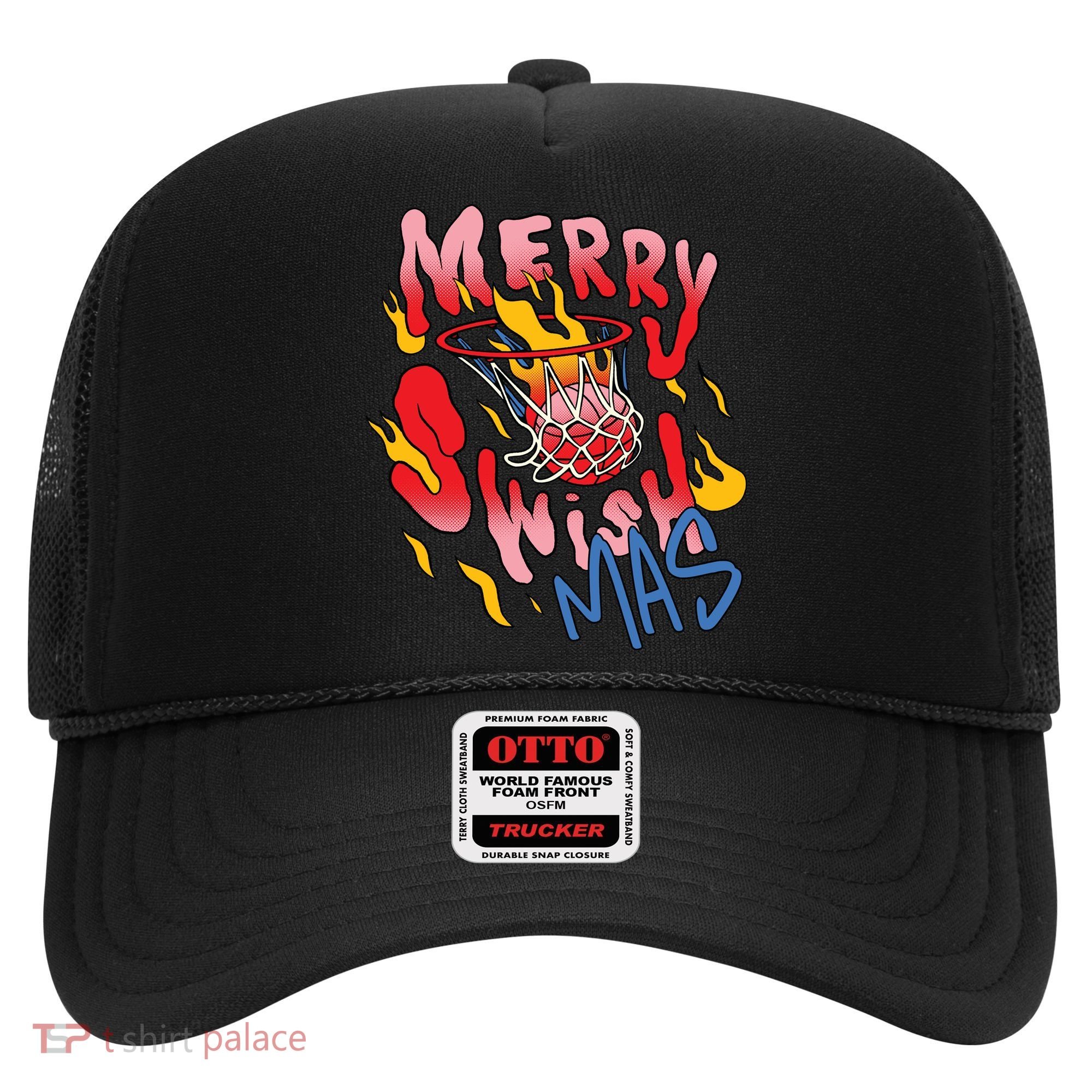Merry Swishmas Basketball Hat