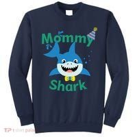 Mommy Shark Birthday Party Matching Family Sweatshirt thumb 0