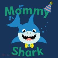 Mommy Shark Birthday Party Matching Family Women's Tank Top thumb 5