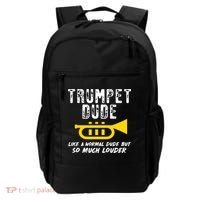 Marching School Band Funny Trumpet Backpack thumb 0