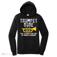 Marching School Band Funny Trumpet Women's Hoodie thumb 0