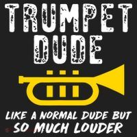 Marching School Band Funny Trumpet Golf Towel thumb 3