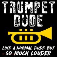 Marching School Band Funny Trumpet Women's Long Sleeve Shirt thumb 2