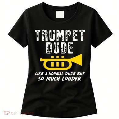 Marching School Band Funny Trumpet Women's T-Shirt