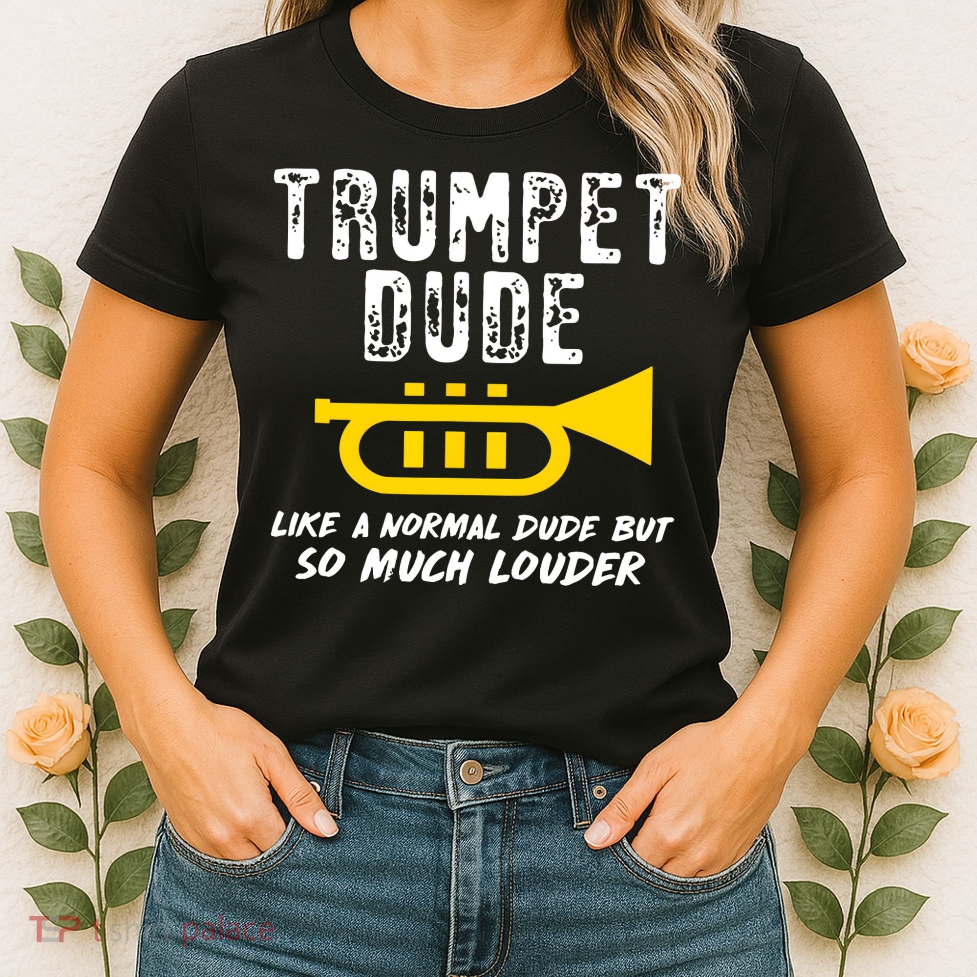 Marching School Band Funny Trumpet Women's T-Shirt