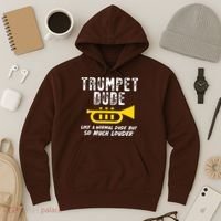 Marching School Band Funny Trumpet Hoodie thumb 3