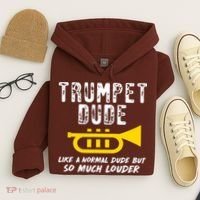 Marching School Band Funny Trumpet Hoodie thumb 4