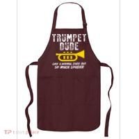 Marching School Band Funny Trumpet Apron thumb 0