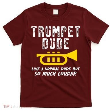 Marching School Band Funny Trumpet T-Shirt