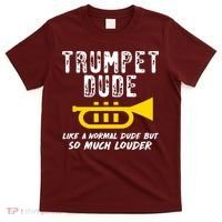 Marching School Band Funny Trumpet T-Shirt thumb 0