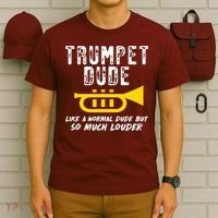 Marching School Band Funny Trumpet T-Shirt thumb 6