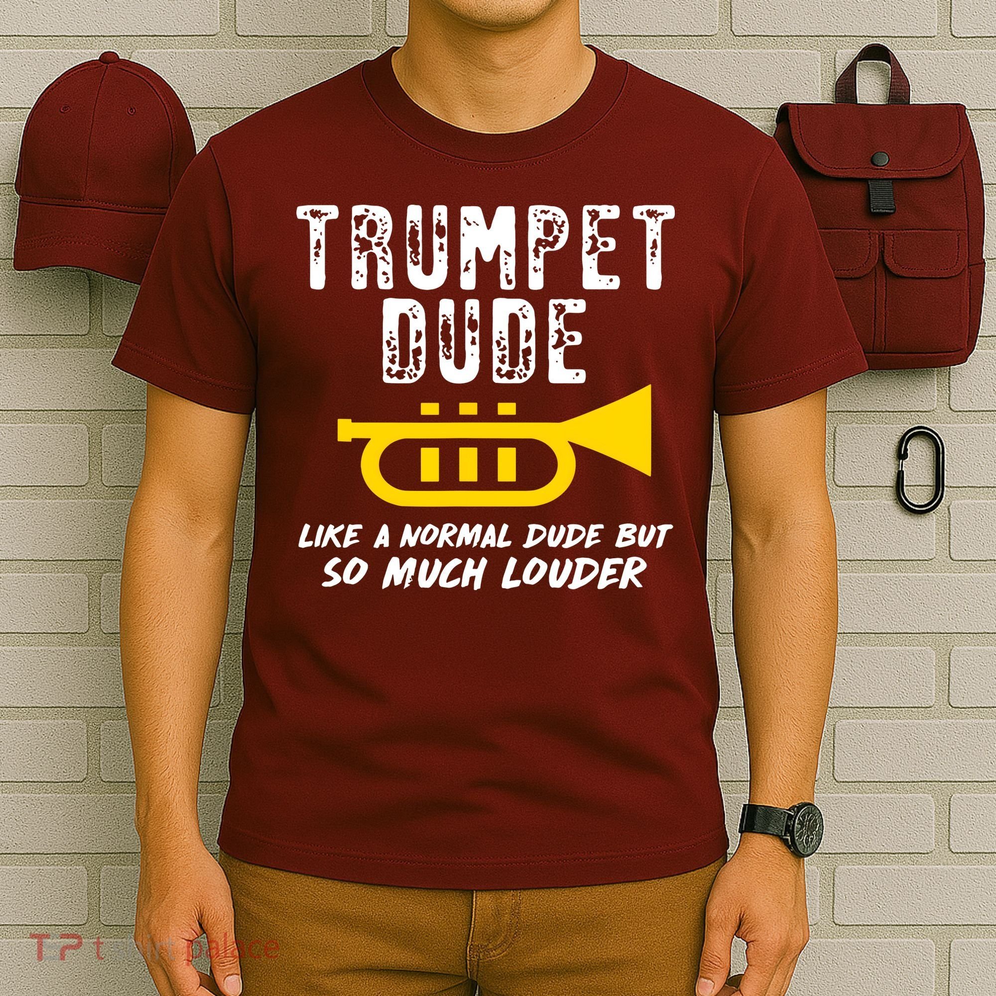 Marching School Band Funny Trumpet T-Shirt