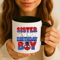 Matching Sister Birthday Boy Coffee Mug thumb 3