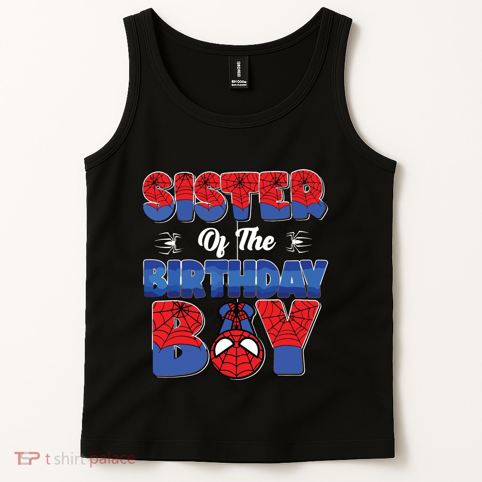 Matching Sister Birthday Boy Tank Top