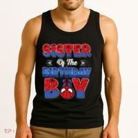 Matching Sister Birthday Boy Tank Top thumb 3