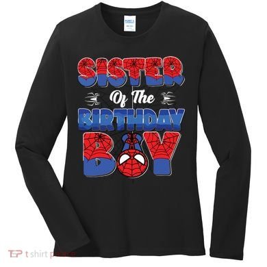 Matching Sister Birthday Boy Women's Long Sleeve Shirt