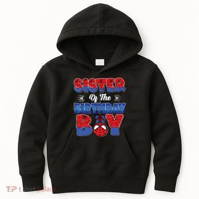 Matching Sister Birthday Boy Kids Hoodie