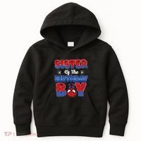 Matching Sister Birthday Boy Kids Hoodie thumb 0