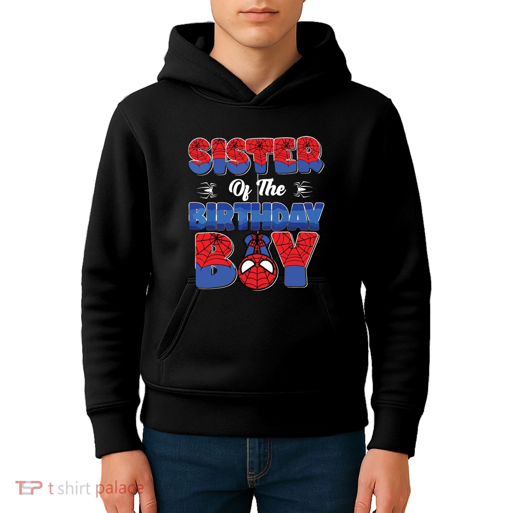 Matching Sister Birthday Boy Kids Hoodie