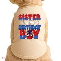 Matching Sister Birthday Boy Doggie Tank thumb 0