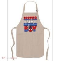 Matching Sister Birthday Boy Apron thumb 0