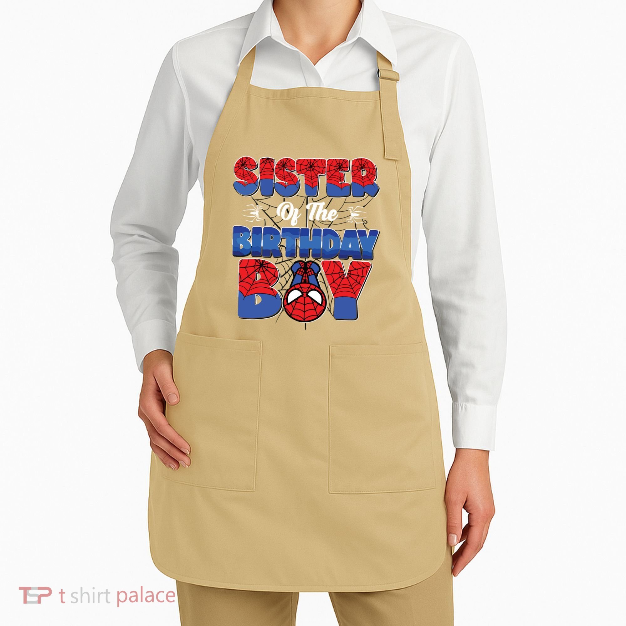 Matching Sister Birthday Boy Apron