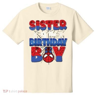 Matching Sister Birthday Boy T-Shirt