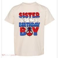 Matching Sister Birthday Boy Toddler T-Shirt thumb 0