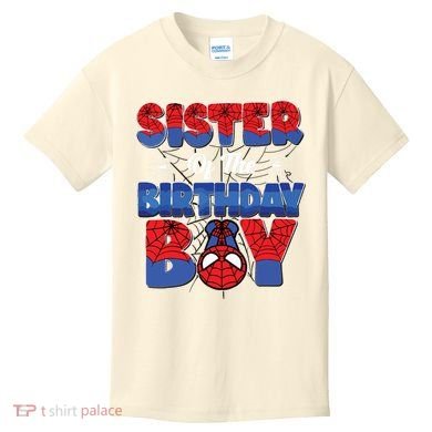 Matching Sister Birthday Boy Kids T-Shirt