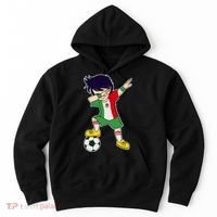 Mexican Dabbing Soccer Boy Mexico Hoodie thumb 0