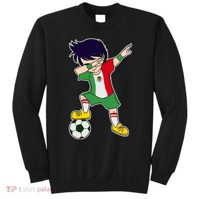 Mexican Dabbing Soccer Boy Mexico Sweatshirt