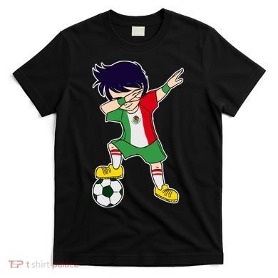 Mexican Dabbing Soccer Boy Mexico T-Shirt