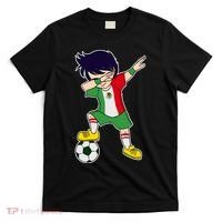 Mexican Dabbing Soccer Boy Mexico T-Shirt thumb 0