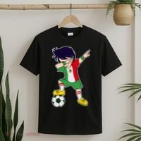 Mexican Dabbing Soccer Boy Mexico T-Shirt thumb 2