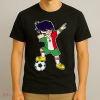 Mexican Dabbing Soccer Boy Mexico T-Shirt thumb 3
