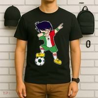 Mexican Dabbing Soccer Boy Mexico T-Shirt thumb 6