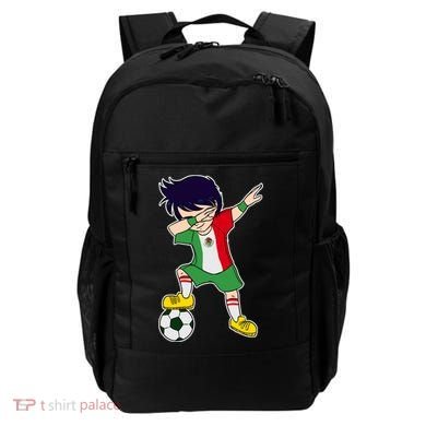 Mexican Dabbing Soccer Boy Mexico Backpack