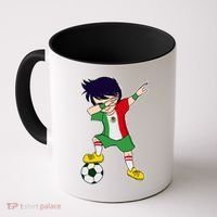 Mexican Dabbing Soccer Boy Mexico Coffee Mug thumb 0