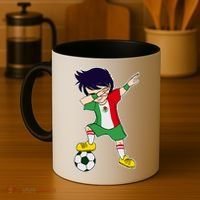 Mexican Dabbing Soccer Boy Mexico Coffee Mug thumb 4