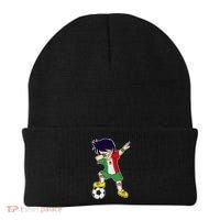 Mexican Dabbing Soccer Boy Mexico Beanie thumb 0