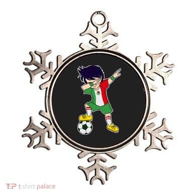 Mexican Dabbing Soccer Boy Mexico Ornament