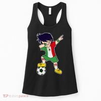 Mexican Dabbing Soccer Boy Mexico Women's Tank Top thumb 0
