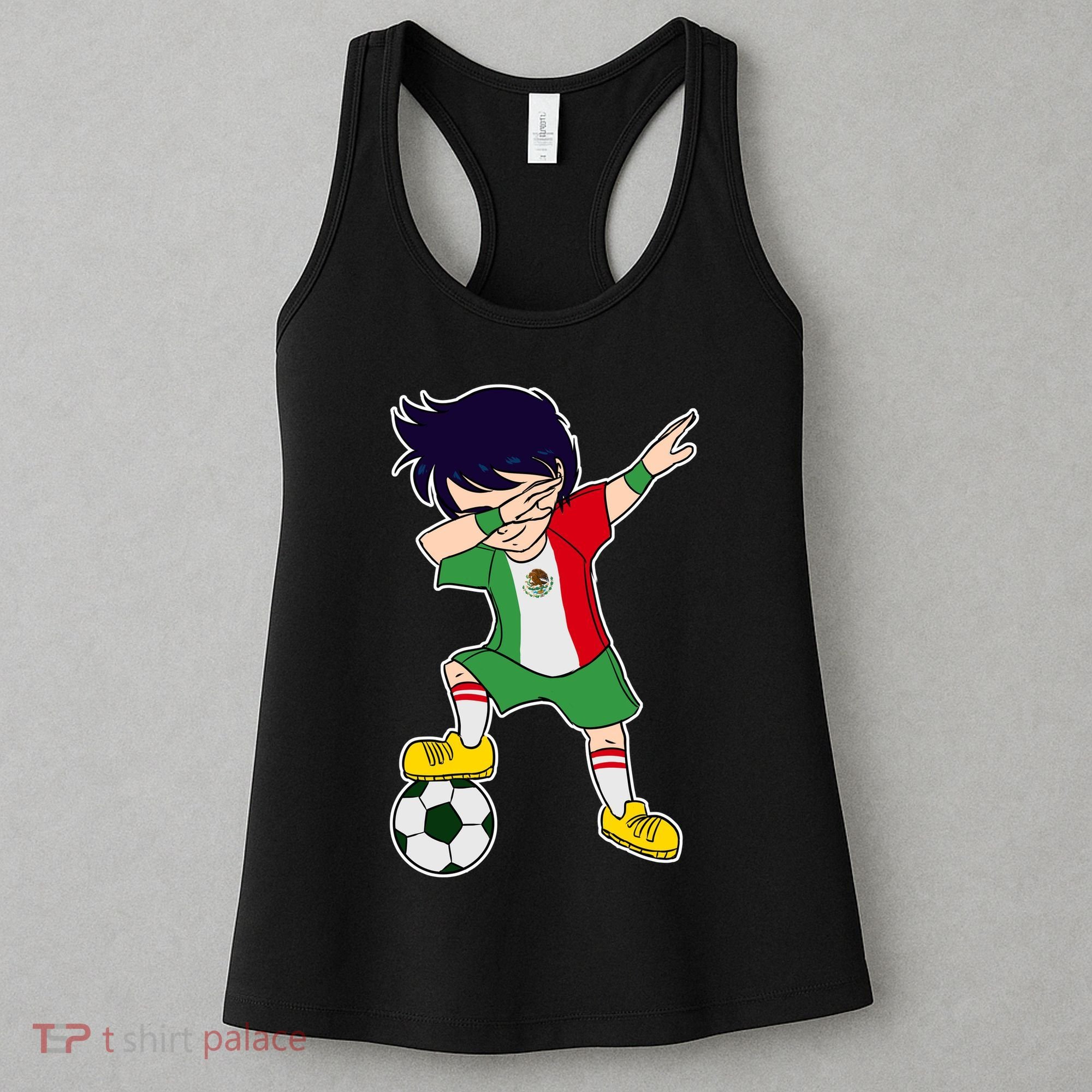 Mexican Dabbing Soccer Boy Mexico Women's Tank Top