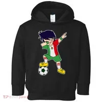 Mexican Dabbing Soccer Boy Mexico Toddler Hoodie thumb 0