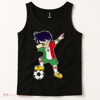 Mexican Dabbing Soccer Boy Mexico Tank Top thumb 2
