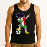 Mexican Dabbing Soccer Boy Mexico Tank Top thumb 3