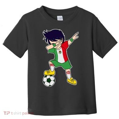 Mexican Dabbing Soccer Boy Mexico Toddler T-Shirt