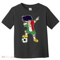 Mexican Dabbing Soccer Boy Mexico Toddler T-Shirt thumb 0