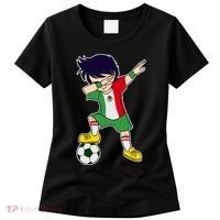Mexican Dabbing Soccer Boy Mexico Women's T-Shirt thumb 0
