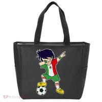 Mexican Dabbing Soccer Boy Mexico Tote Bag thumb 0